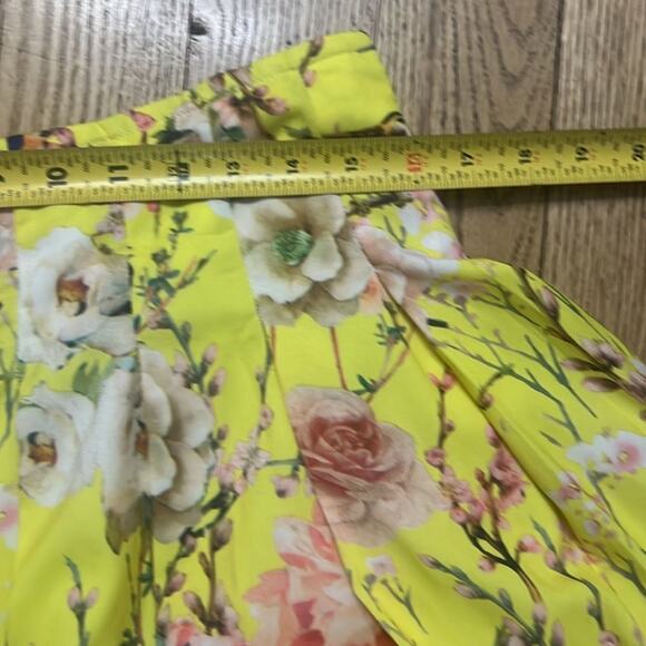 GARCIA FLORAL PRINT MOTIF FLARE SKIRT SIZE L - Picture 9 of 12
